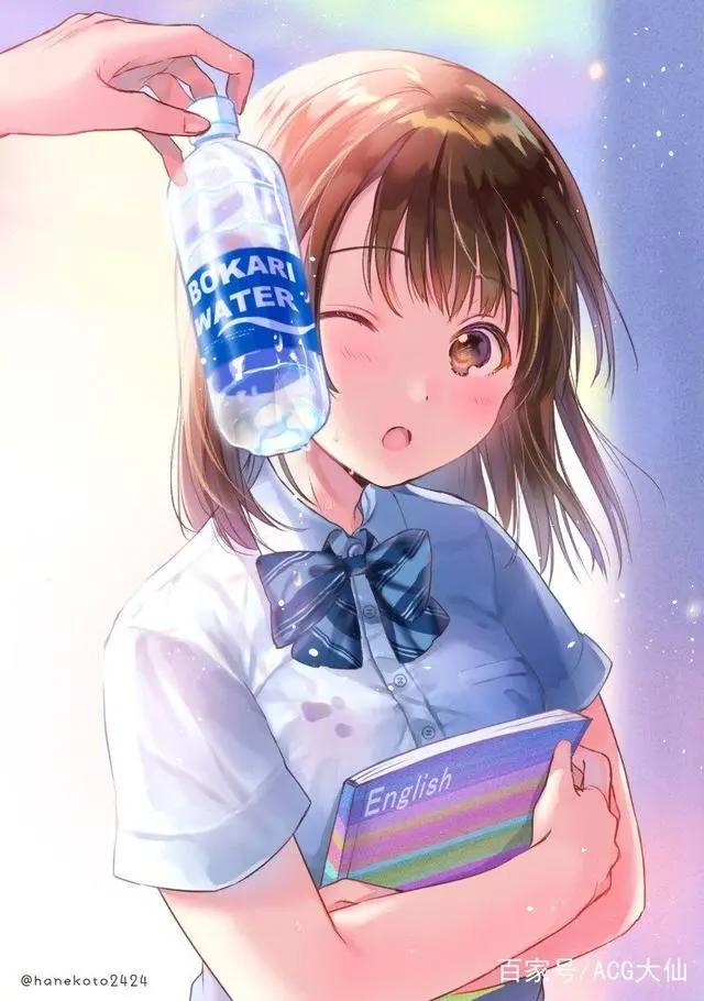 二次元美女：最能展现少女青春、美丽的就是校服了，有喜欢的JK吗