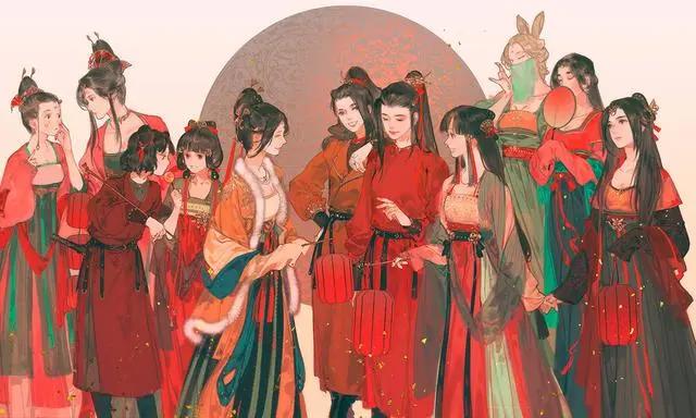 中国古典美女二次元美图分享三