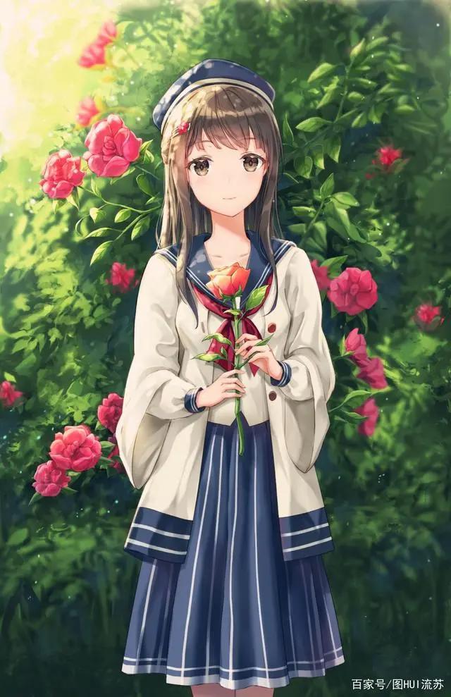 二次元女生高清大图壁纸