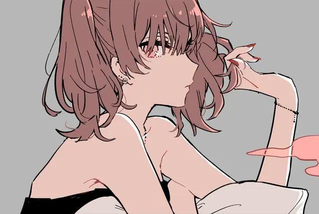 二次元美少女唯美插画壁纸，网友：这回真爱了