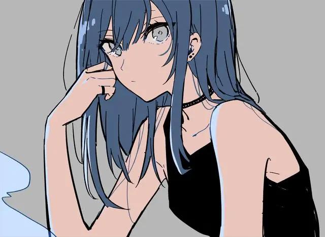 二次元美少女唯美插画壁纸，网友：这回真爱了