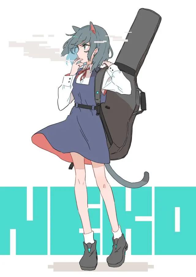 二次元美少女唯美插画壁纸，网友：这回真爱了