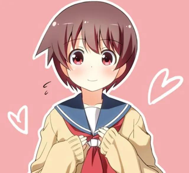 动漫头像：拥有“棕色”头发的二次元女生，走到哪里都受欢迎！