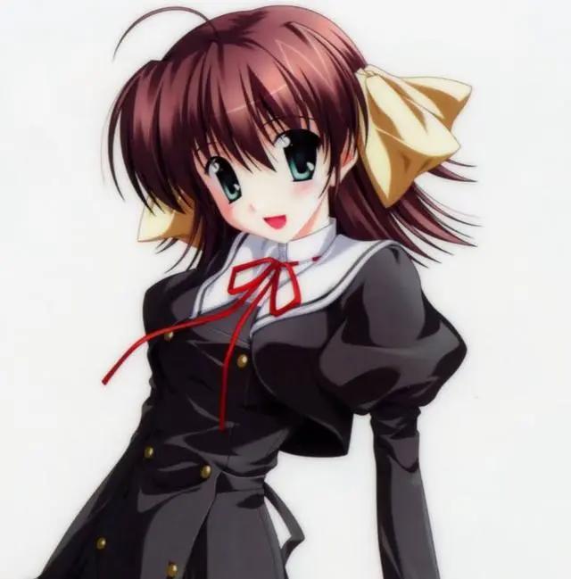 动漫头像：拥有“棕色”头发的二次元女生，走到哪里都受欢迎！