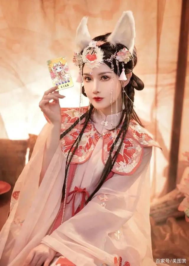 cosplay美女写真，灵猫传，布天蛮蛮，二次元，很美