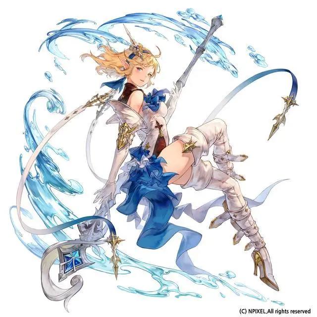 二次元角色插画作品