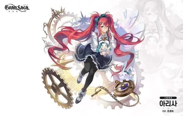 二次元角色插画作品