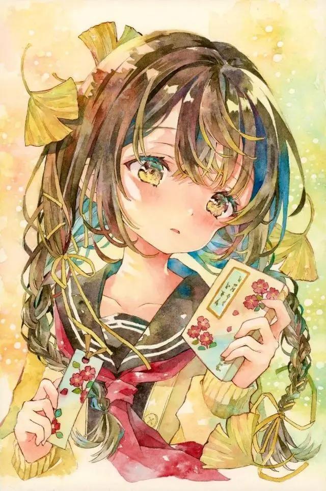 CG原画插画教程：日系二次元动漫女孩