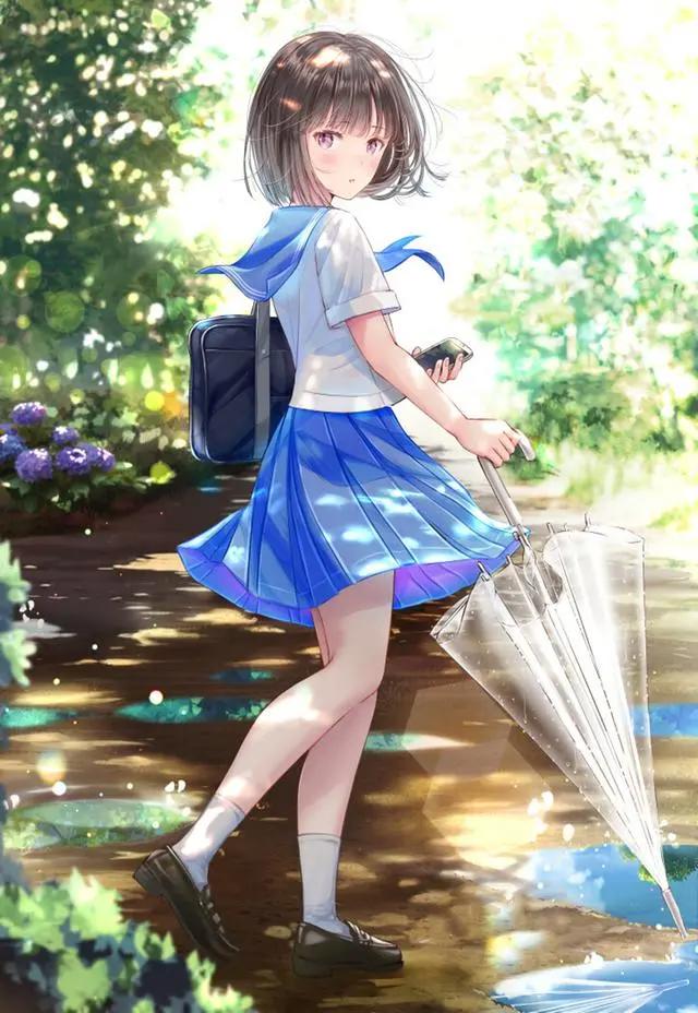 P站二次元少女系列精美插画图集！冰肌自是生来瘦，那更分飞后