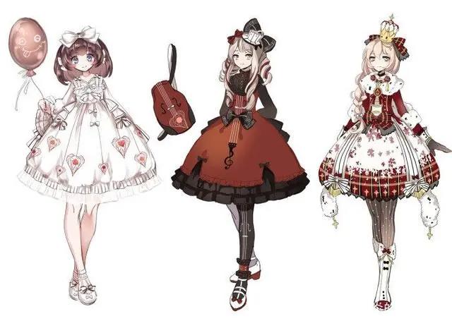 洛丽塔动漫二次元少女插画欣赏，青涩美少女的别样诱惑“洛丽塔”