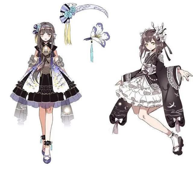 洛丽塔动漫二次元少女插画欣赏，青涩美少女的别样诱惑“洛丽塔”