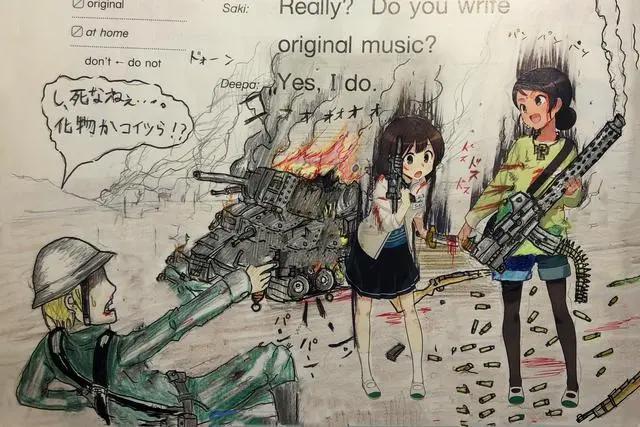 日本不愧是二次元文化的圣地，没想到连学生的课本都被漫画化了