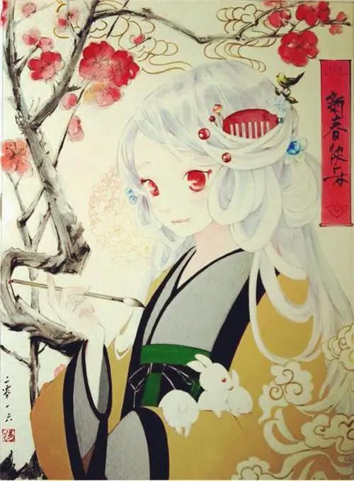 二次元动漫作品大赏，见证手绘大触的成长路！