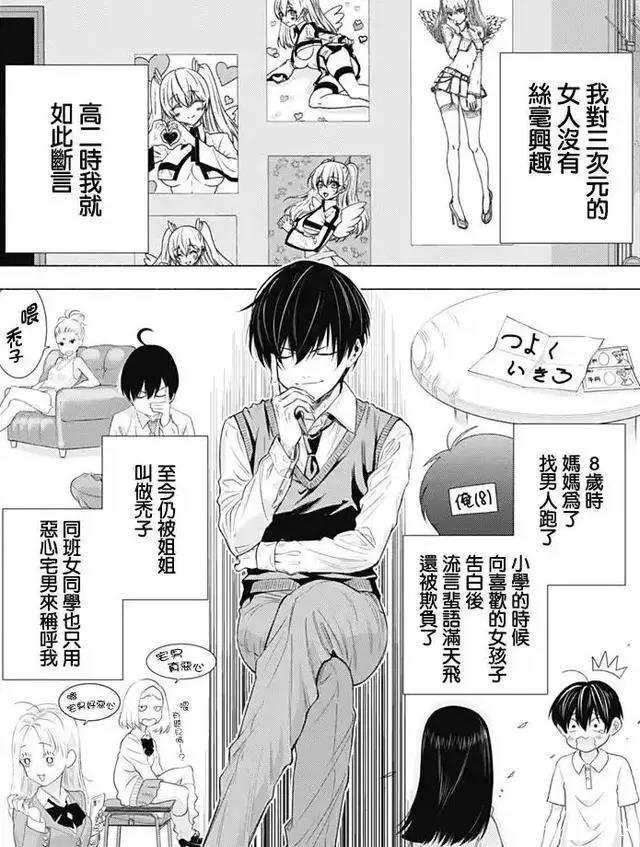 「谈漫画」中二死肥宅遇上cosplay少女，《2.5次元的诱惑》