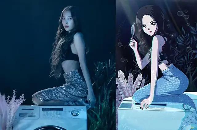 突破次元壁变成二次元：美人鱼很惊艳，女孩也有一个拯救世界的梦