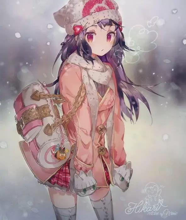 动漫插画，20张二次元小姐姐插画：画师Namie作品