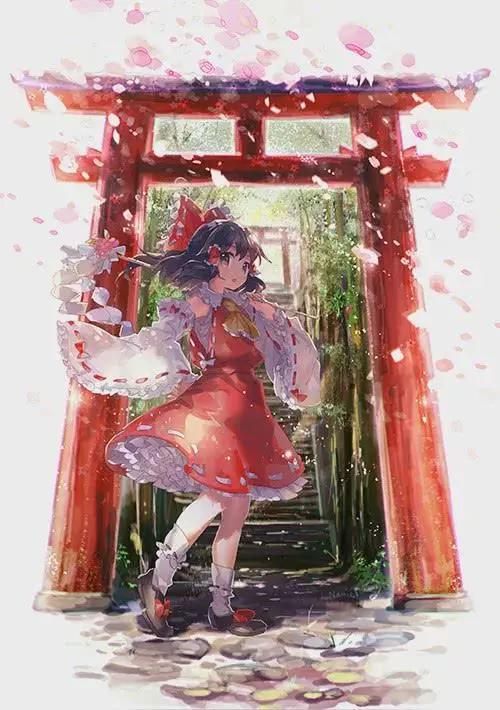 动漫插画，20张二次元小姐姐插画：画师Namie作品