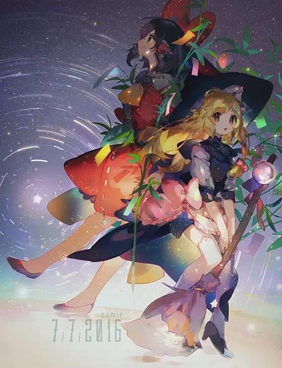 动漫插画，20张二次元小姐姐插画：画师Namie作品