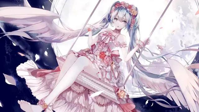 福利：二次元专属配图，希望这么漂亮的小姐姐你们能够喜欢