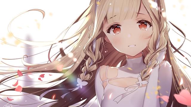 福利：二次元专属配图，希望这么漂亮的小姐姐你们能够喜欢