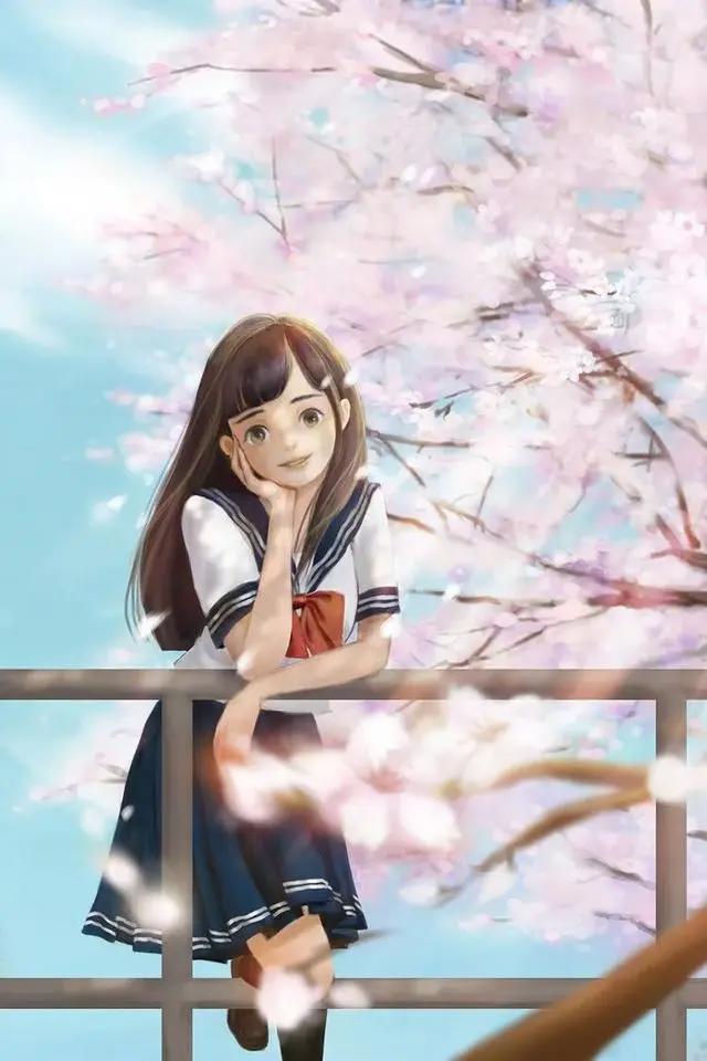 二次元可爱气质动漫少女