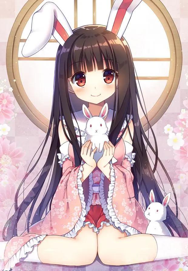 二次元：集全世界的可爱要素于一身的兔耳少女