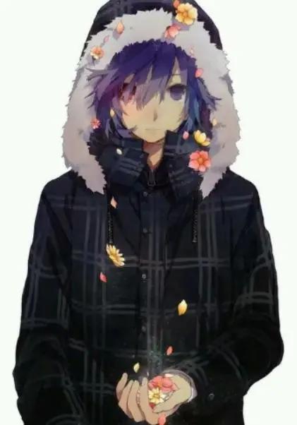 酷酷的二次元动漫男生头像，别去计算日子，我想喜欢你一辈！