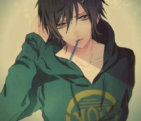 超帅气二次元动漫男生头像，很多感情到最后也不过只是相识一场！