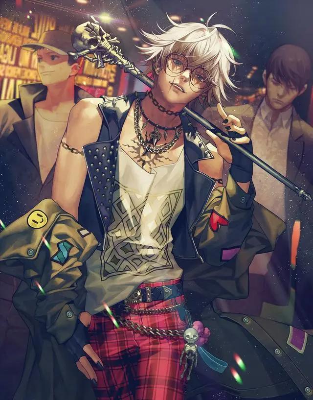 阳光开朗二次元动漫男生头像，时间会为你们留下最真的人！