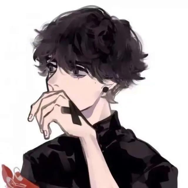 超阳光二次元动漫男生头像，白头莫闲过，青春不再来！