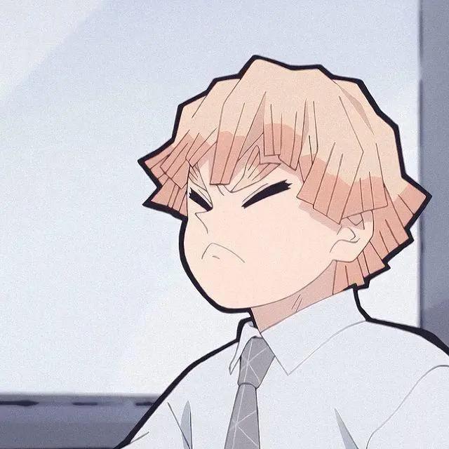 「第186期」动漫男头：鬼灭之刃我妻善逸/灶门炭治郎无水印头像