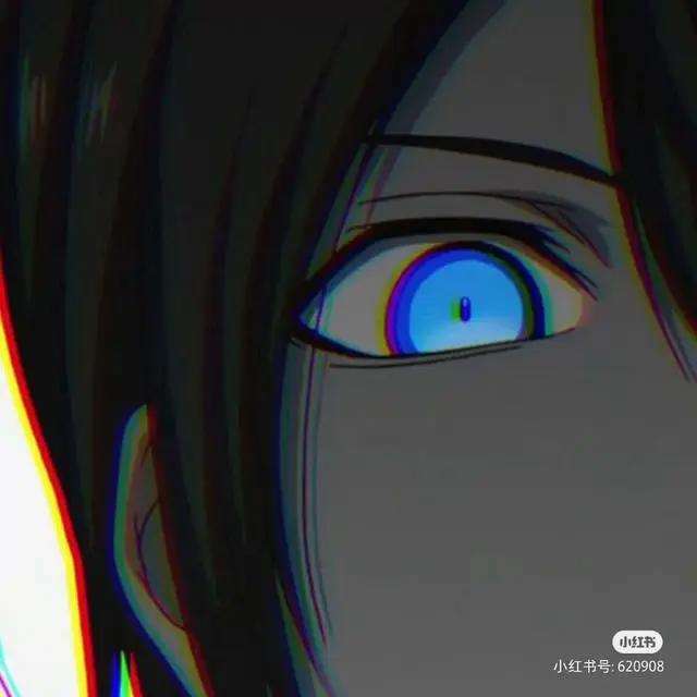 眼神杀！国服野王都在用的黑白动漫男头像