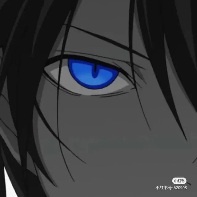 眼神杀！国服野王都在用的黑白动漫男头像