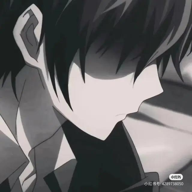 眼神杀！国服野王都在用的黑白动漫男头像