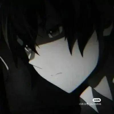 眼神杀！国服野王都在用的黑白动漫男头像