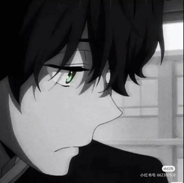 眼神杀！国服野王都在用的黑白动漫男头像