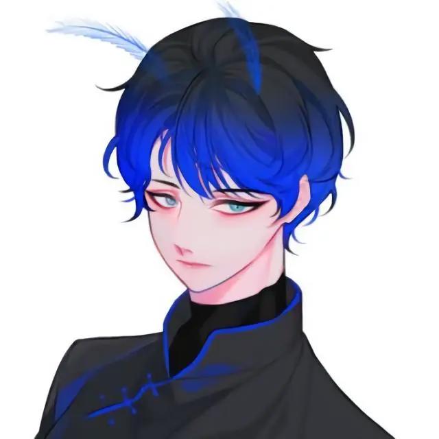 可爱小奶狗动漫男头像，人家这么可爱，当然是男孩子