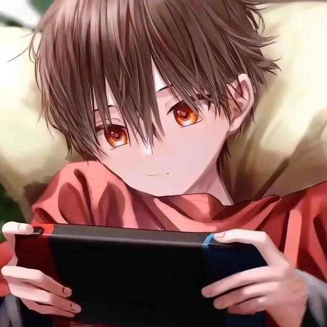 可爱小奶狗动漫男头像，人家这么可爱，当然是男孩子