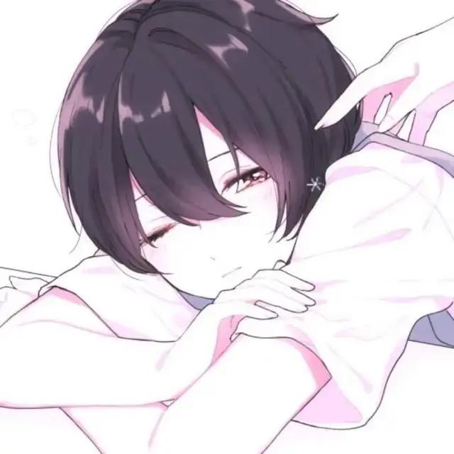 可爱小奶狗动漫男头像，人家这么可爱，当然是男孩子