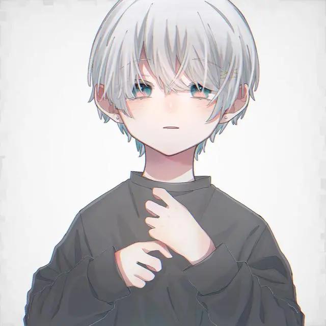 可爱小奶狗动漫男头像，人家这么可爱，当然是男孩子