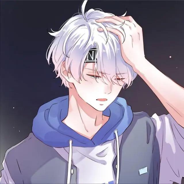 可爱小奶狗动漫男头像，人家这么可爱，当然是男孩子