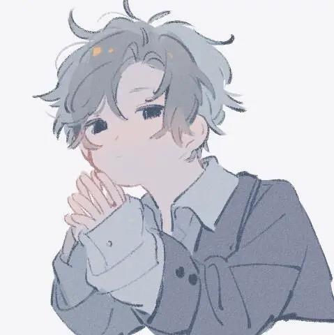 可爱小奶狗动漫男头像，人家这么可爱，当然是男孩子