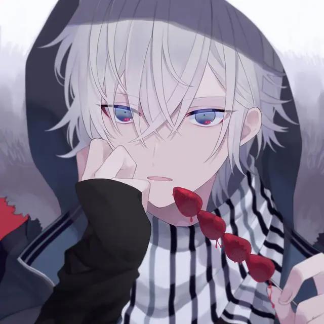 可爱小奶狗动漫男头像，人家这么可爱，当然是男孩子