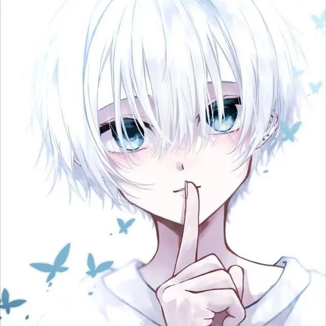 可爱小奶狗动漫男头像，人家这么可爱，当然是男孩子