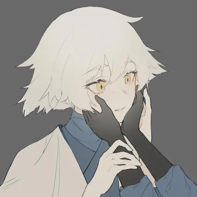 可爱小奶狗动漫男头像，人家这么可爱，当然是男孩子