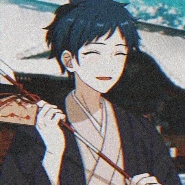 动漫男生头像丨你看过来我烤融在你的眼神里