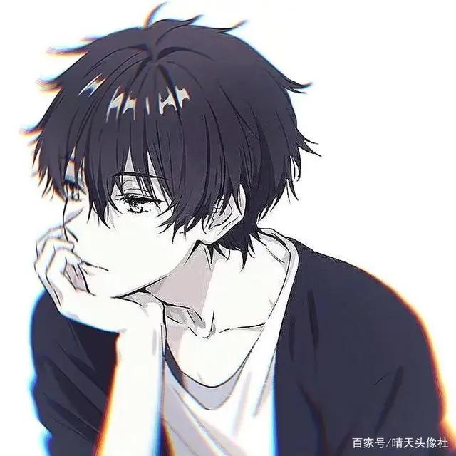 动漫男生头像，世间任何景象都不及你耀眼