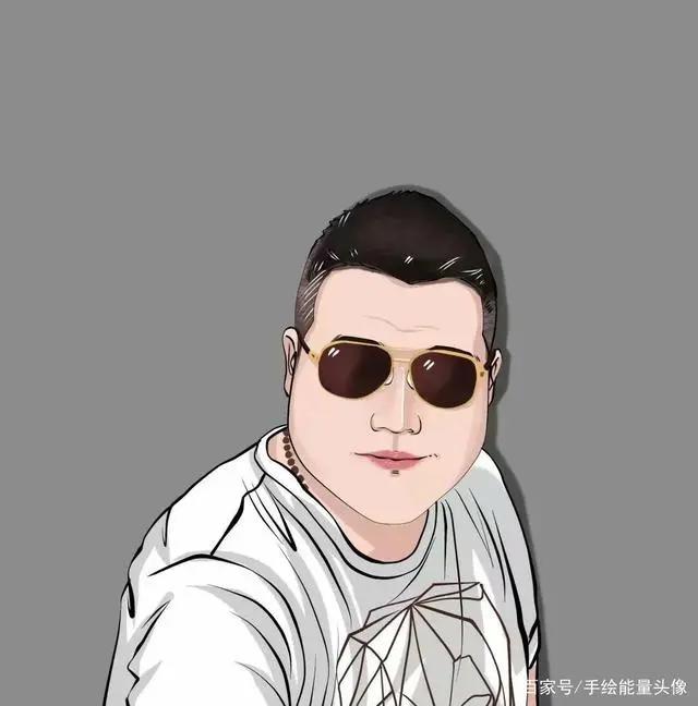 真人手绘动漫风格男生帅气微信头像！