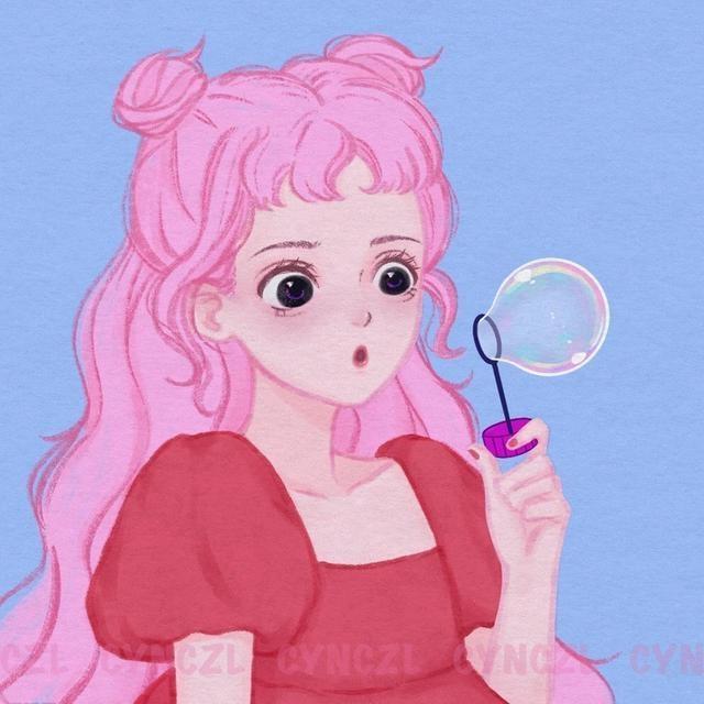 将小猪佩奇拟人化，乔治变成正太，苏西化身白发双马尾