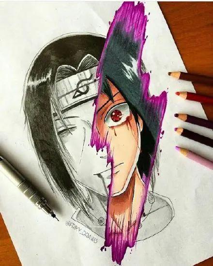 撕开动漫主角的另一面，路飞是燃烧的艾斯，鼬神的内心是佐助！